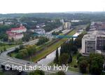 Nová radnice - pohled z vyhlídkové věže, Ostrava