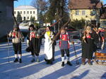 Hodslavice běh Hodslavskými uličkámi