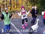 Perníkiáda s VŘSR 2010 - čapí stoj na jedné noze