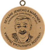 Setkání Jeníčků a Mařenek 2011 - VTZ s portrétem Jana Rosáka
